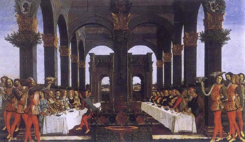  The novel of the Anastasius degli Onesti the wedding banquet